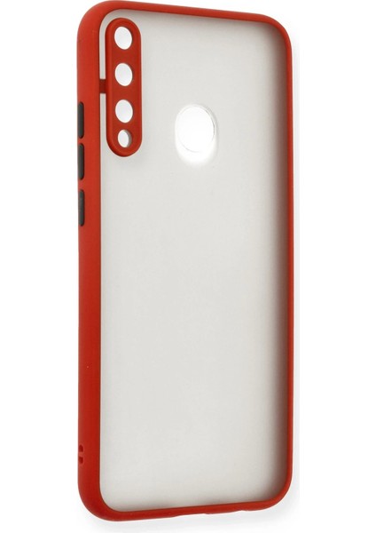 Huawei P40 Lite E Kılıf Montreal Silikon Kapak - Kırmızı Zrnet fiyatları