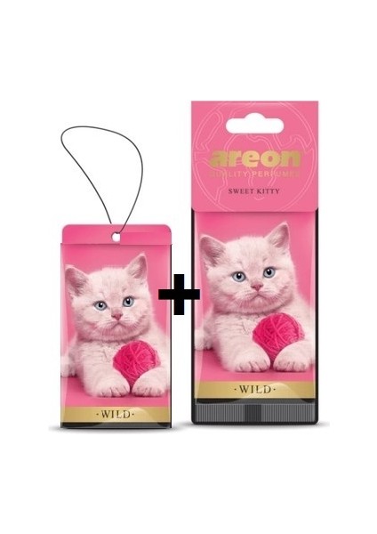 Areon Wild Sweet Kitty Oto Araç Kokusu (2li )