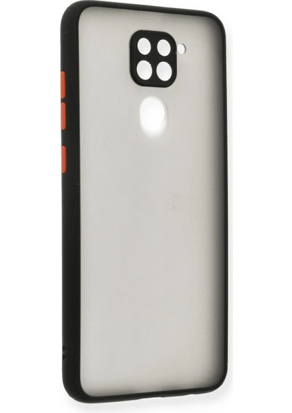 Xiaomi Redmi Note 9 Kılıf Montreal Silikon Kapak - Siyah Zrnet