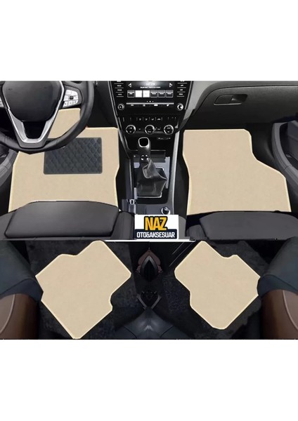 Audi A3 1996-2003 Tek Kapı Bej Halı Bej Kenar Petek Topuk modelleri