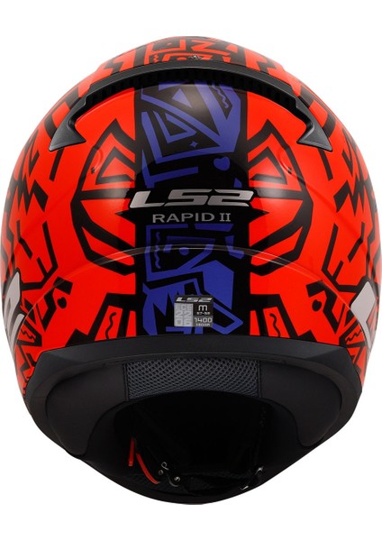 Rapıd 2 Memphıs Kırmızı-Mavi Kask modelleri