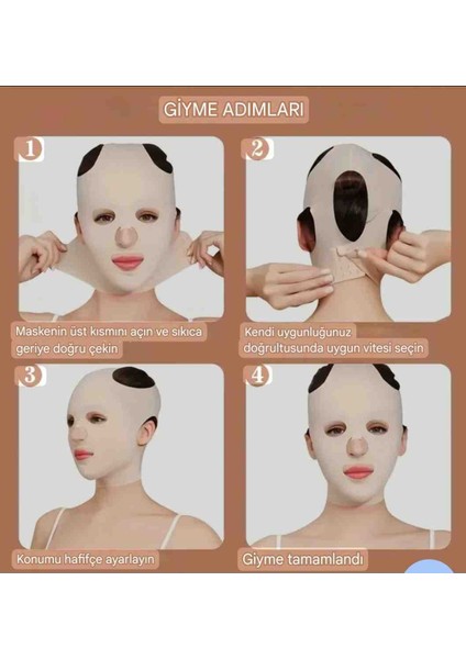 V Yüz Şekillendirici Maske | Çene Toparlayıcı Sıkılaştırı Cı Sarkma Karşıtı indirimleri