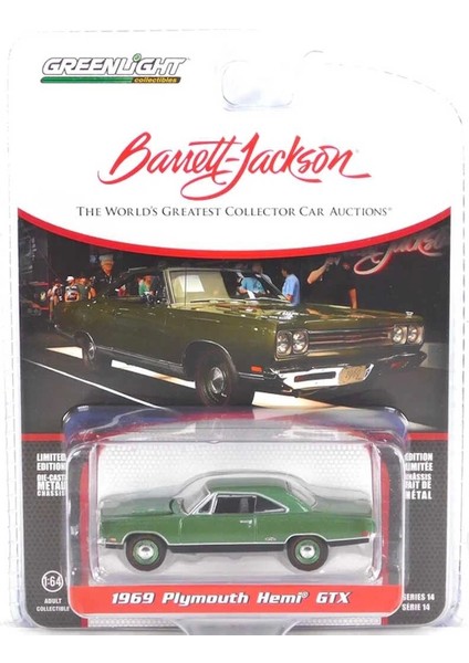 1/64 Barrett-Jackson Series 14- 1969 Plymouth Hemı Gtx