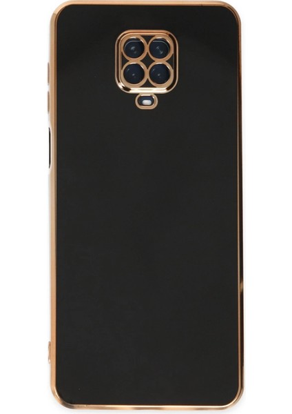 Xiaomi Redmi Note 9 Pro Kılıf Volet Silikon - Siyah Zrnet