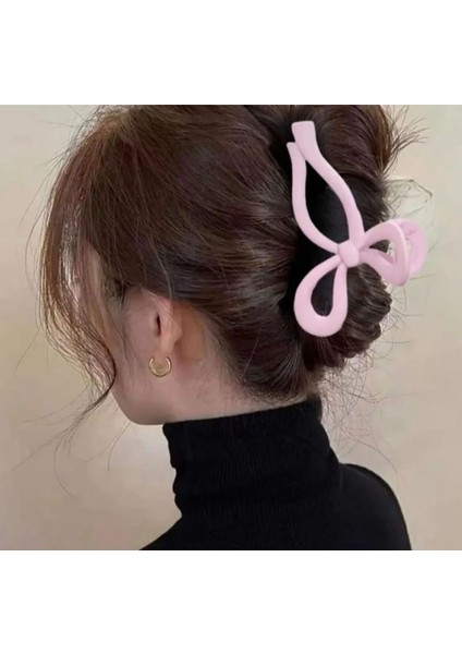 Kadınlar Için Pastel Tonlarda 6 ' Lı Fiyonk Mandal Toka Büyük Boy