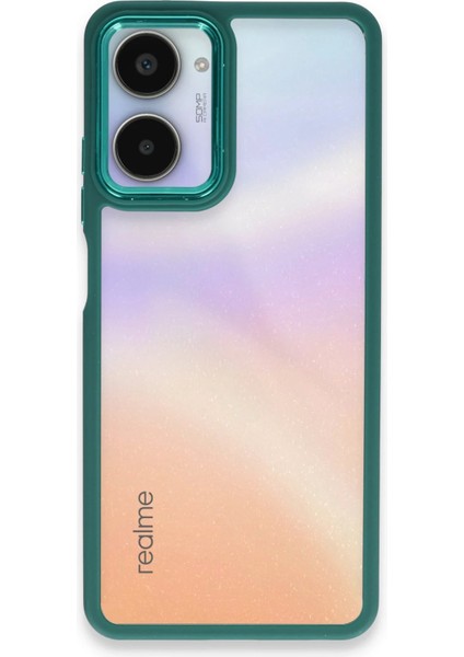 Realme 10 Pro 5g Kılıf Dora Kapak - Haki Yeşil Zrnet
