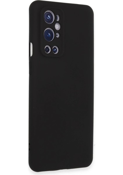 One Plus 9 Pro Kılıf Nano Içi Kadife Silikon - Siyah Zrnet