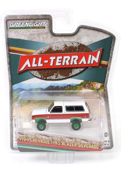 1/64 All-Terrain Series 16- 1984 Chevrolet K5 Blazer Silverado