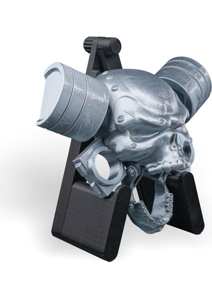 Death Shift Kapı Tokmağı – V8 Pistonlu Metal Kafatası Tasarımı modelleri