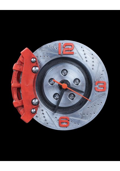 Brake Time Duvar Saati – Spor Fren Diski Tasarımlı Dekoratif Saat indirimleri