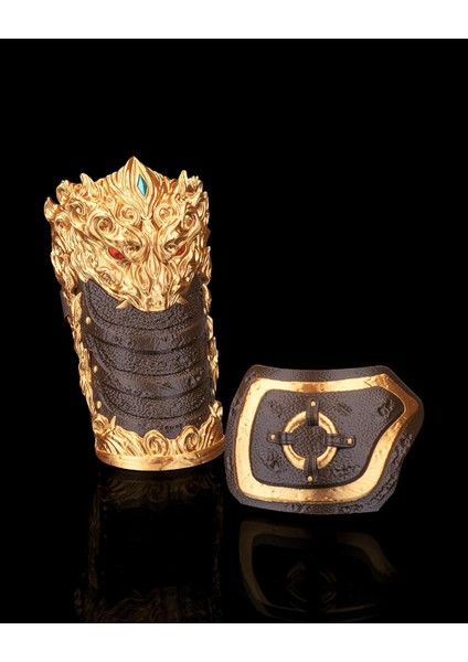 Altın Şovalye Hareketli Zırh Eldiven indirimleri