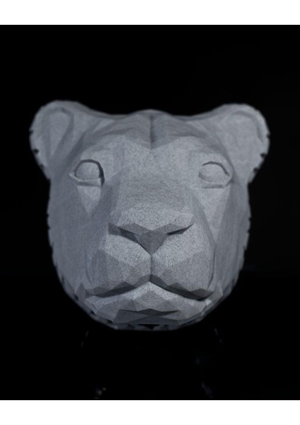 Aslan Başı Duvar Lambası – LED Aydınlatmalı 3D Duvar Dekoru fırsatları