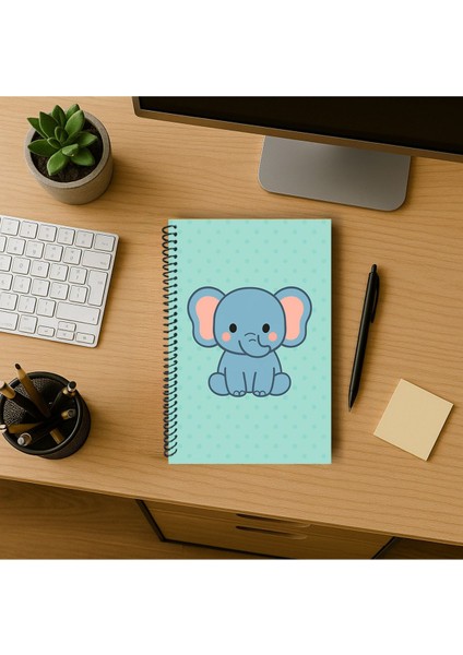 Sevimli Hayvanlar A5 Kareli Defter