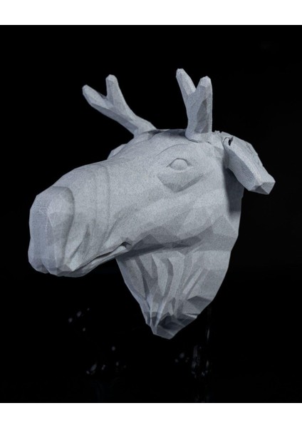 Geyik Figürlü Duvar Lambası – LED Işıklı 3D Duvar Dekoru fırsatları