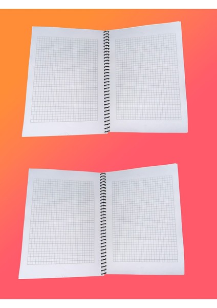 Pastel Serisi Kareli Defter