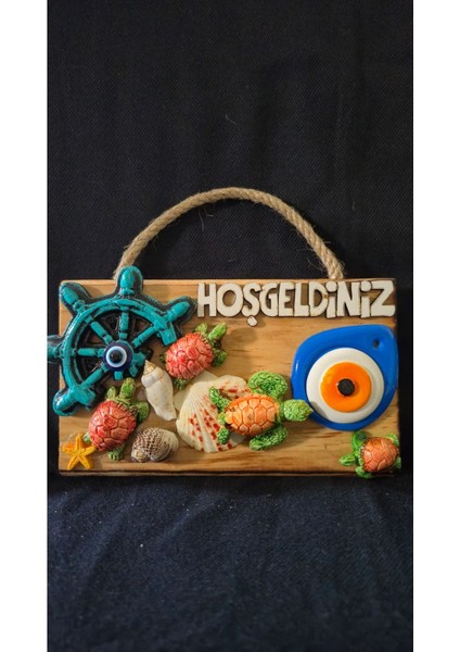 Hoşgeldin Dekoratif Tabela