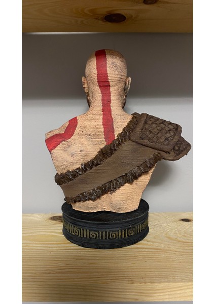 22 cm Kratos Büst Figür modelleri