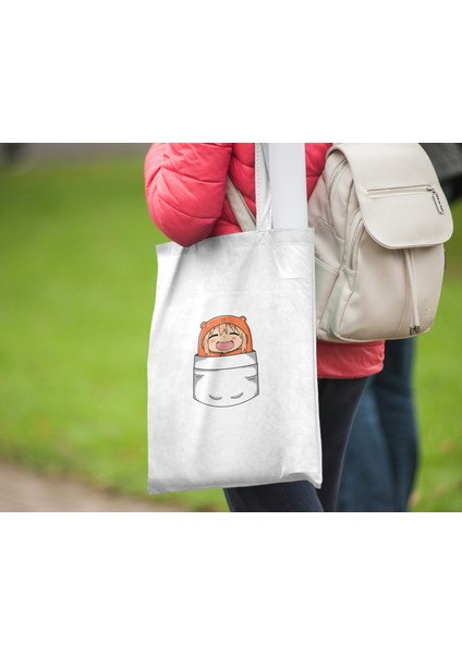 Umaru Doma Bez Çanta 35X40CM - Anime Çanta - Tote Bag fiyatları