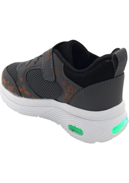 Erkek Çocuk Hafif Anatomik Taban Işıklı Spor Ayakkabı Sneaker