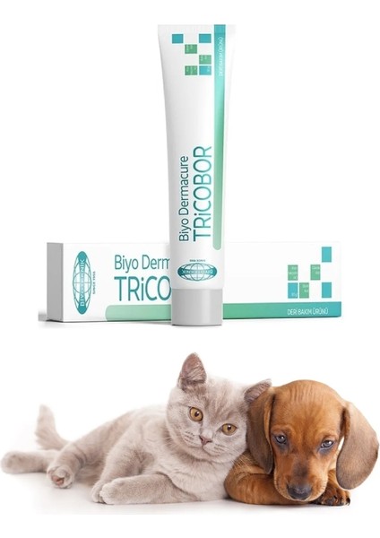 Tricobor Kedi Köpek Mantar Kremi Deri Bakım Kremi