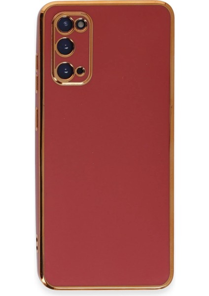 Samsung Galaxy S20 Kılıf Volet Silikon - Kırmızı Zrnet