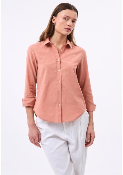 Kadın Uzun Kol Keten Gömlek fiyatları