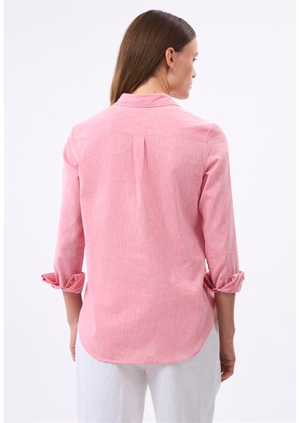Kadın Uzun Kol Keten Gömlek indirimleri