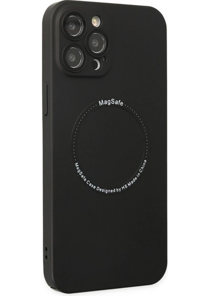 Apple iPhone 12 Pro Kılıf Jack Magneticsafe Lens Silikon - Siyah Zrnet fiyatları