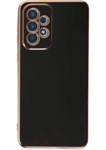 Samsung Galaxy A73 5g Kılıf Volet Silikon - Siyah Zrnet