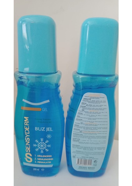 Güneş Sonrası Buz Jeli