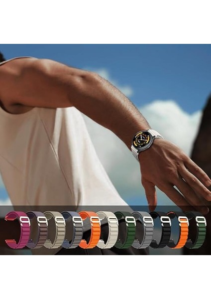 Huawei Watch Fit 3 / Fit 4 / Fit 4 Pro Alpine Loop Esnek Ayarlanabilir Kordon Outdoor Kayış fiyatları