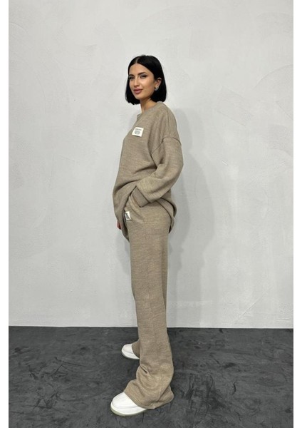 Grip&hug Bej Salaş Bluz ve Pantolon Takım