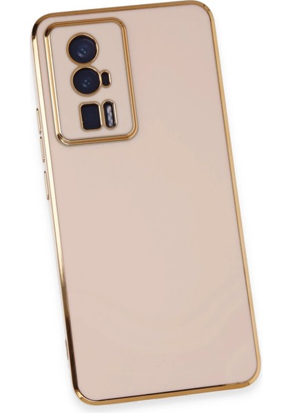 Xiaomi Poco F5 Pro Kılıf Volet Silikon - Pembe Zrnet