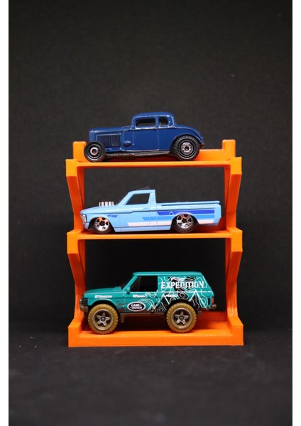 1/64 3 Katlı Araç Rafı