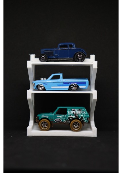 1/64 3 Katlı Araç Rafı modelleri