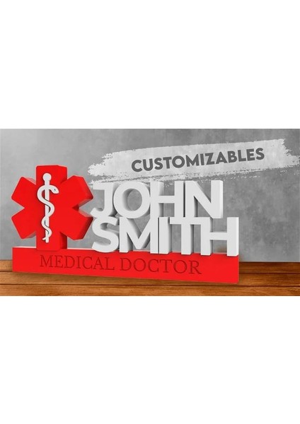 Doktor Masaüstü Isimlik