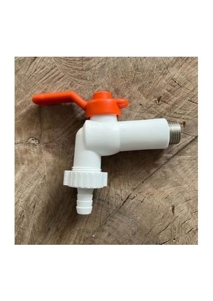 Bahçe Muslugu 1/2 Küresel Vana Plastik Musluk (1 Adet)