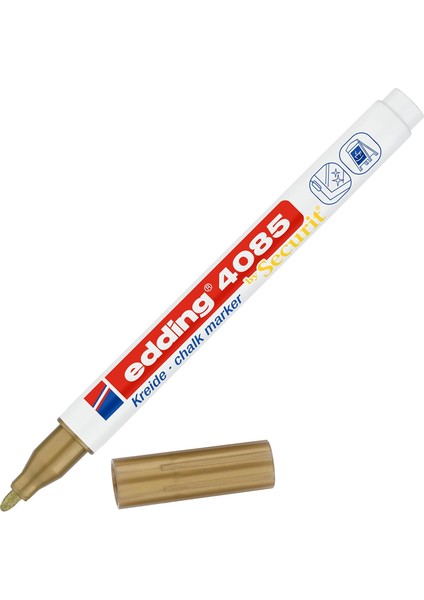 4085 Tebeşir Kalemi - Altın - 1 Tebeşir Kalemi - 1-2 mm Yuvarlak Uçlu