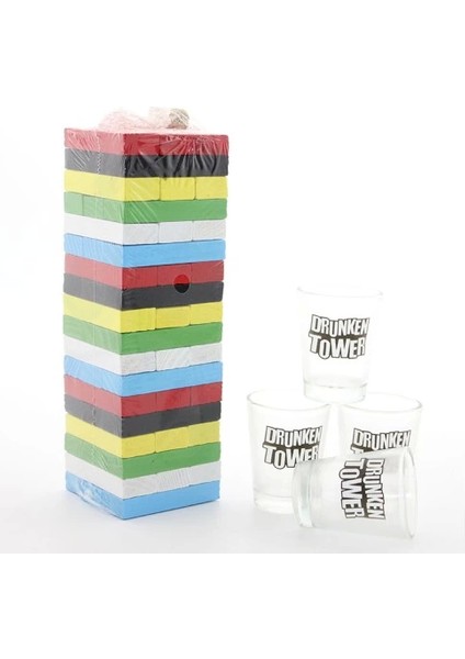 Jenga Shot Bardak Oyunu Model 1