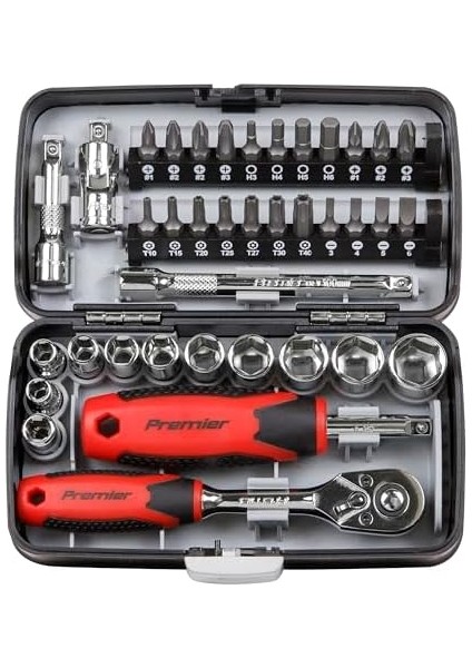 Altıgen Soket Bit Set & Ratchet 6110 30 Parça "| 1/2sq Drive