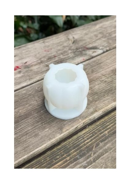 Concept Pumpkin Orta Boy Mum Kalıbı (Silikon)