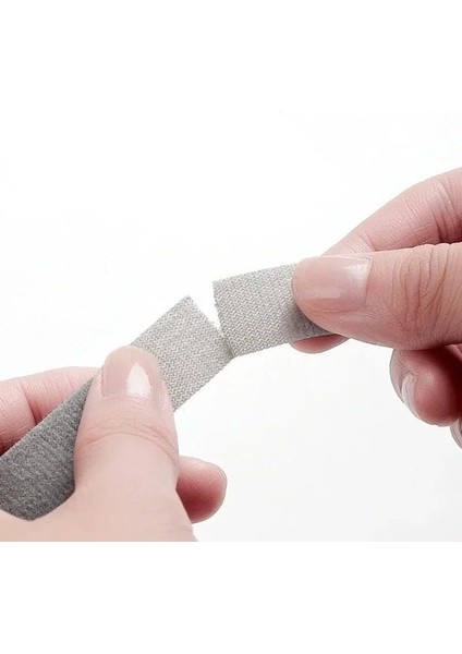 Cırt Cırt Sabitleyici Kablo Düzenleyici 5 Metre x 1cm Kanca ve Döngü Kayışları, Tekrar Kullanılabilir, Çift Taraflı Kanca Rulo Düzenleyici Kayışlar, Bağlama Bandı (Siyah)
