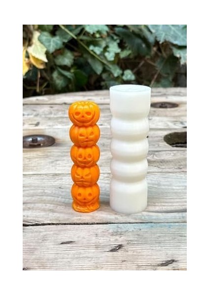 Concept Kabak Totem Tekli Mum Kalıbı (Silikon) 1 Adet