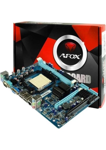 Afox A78-MAD4 Ddr3 Pcıe 16X V2.0 Am3 Matx Fx Işlemcileri Desteklemez