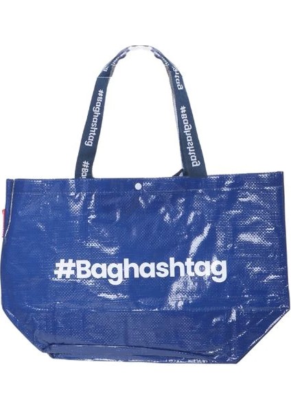 Baghashtag Mavi Kum Tutmaz Büyük Boy Plaj Çantası