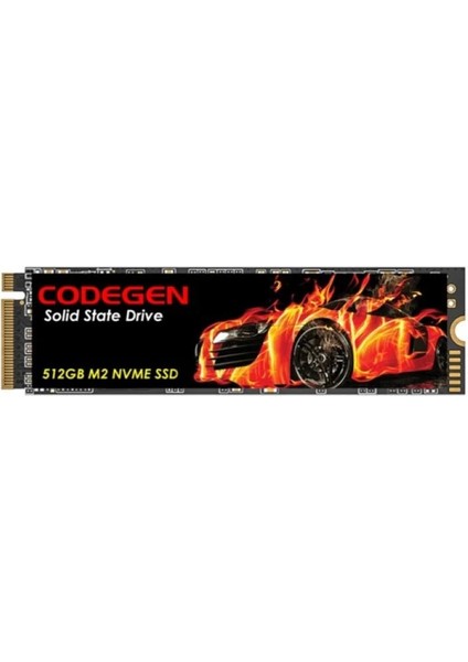 Codegen 512GB CDG-512GB-NVME 2100- 1700MB/S M2 Pcıe Nvme Gen3 Disk