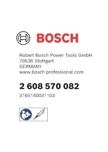 Professional Accessories 2 608 Aksesuarı 570 082 Sıkma Pensi Flanşı 3 mm