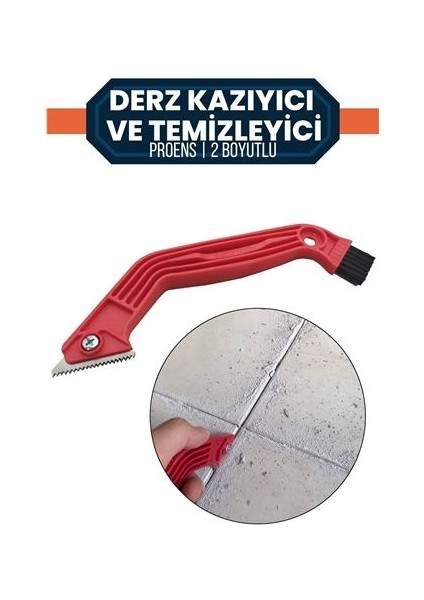 Proens 2 Boyutlu Derz Kazıyıcı ve Temizleyici