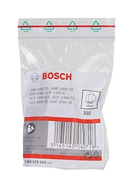 2608570105 Aksesuarı Sıkma Pensi 8 Mm, 24 mm