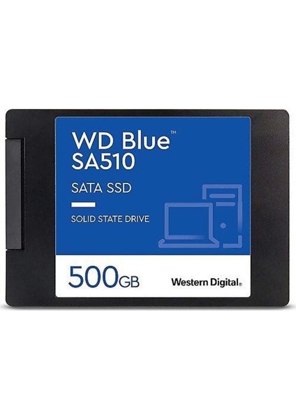 Wd 500GB Blue WDS500G3B0A 560-510MB/S Sata-3 Disk